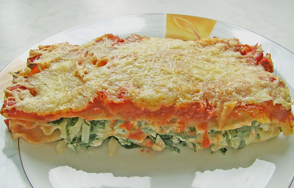 Mangold-Lasagne mit Schafskäse von zucchino | Chefkoch.de