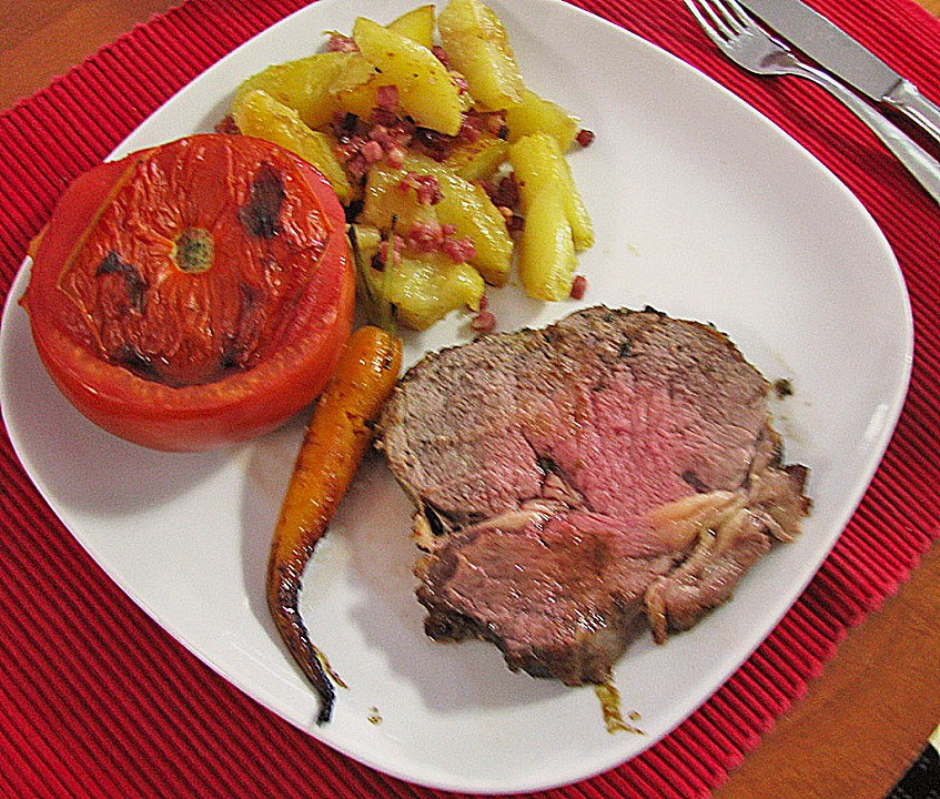 Roastbeef mit Backkartoffeln von propermr | Chefkoch.de