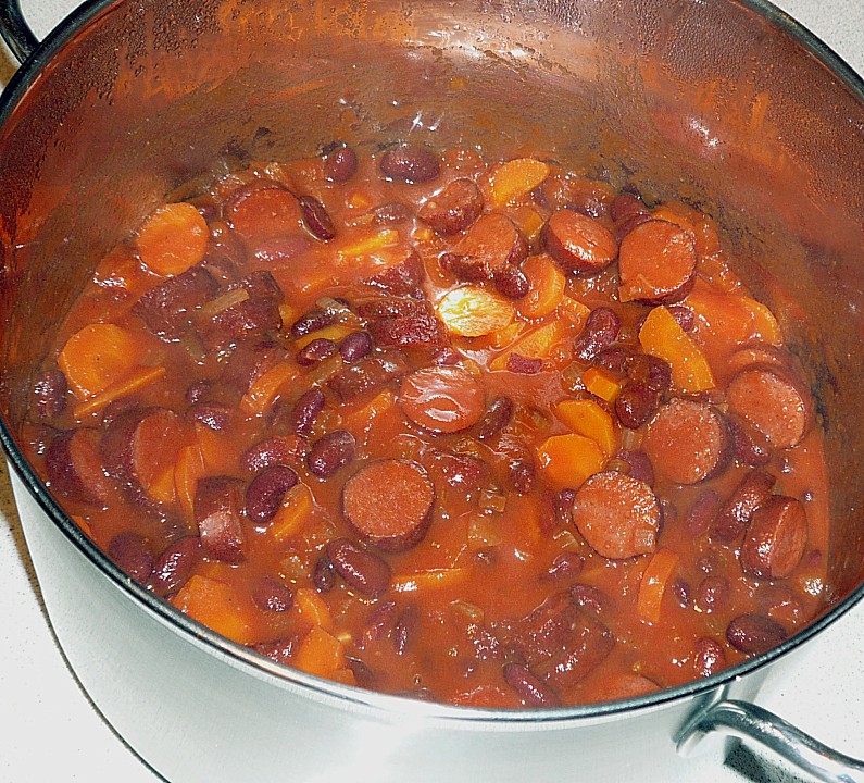 Rote ungarische Bohnensuppe (Rezept mit Bild) von ufermum | Chefkoch.de