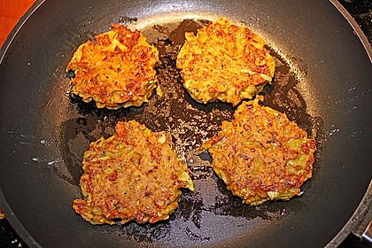Kalorienarme Gemüseküchlein 11