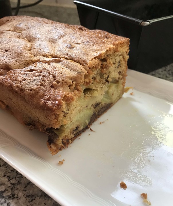 Saftiger Rhabarber - Schoko - Kuchen von Estrellaks | Chefkoch.de