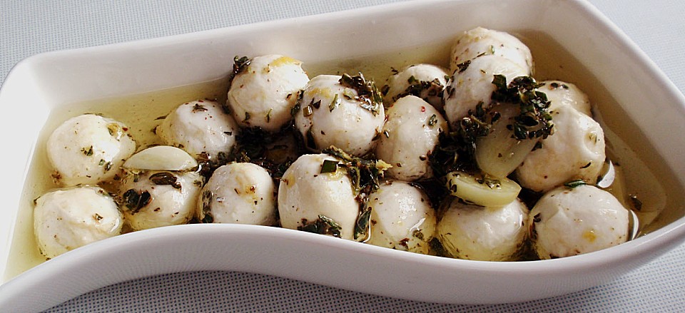 Eingelegter Mozzarella von schlumpfinea | Chefkoch.de