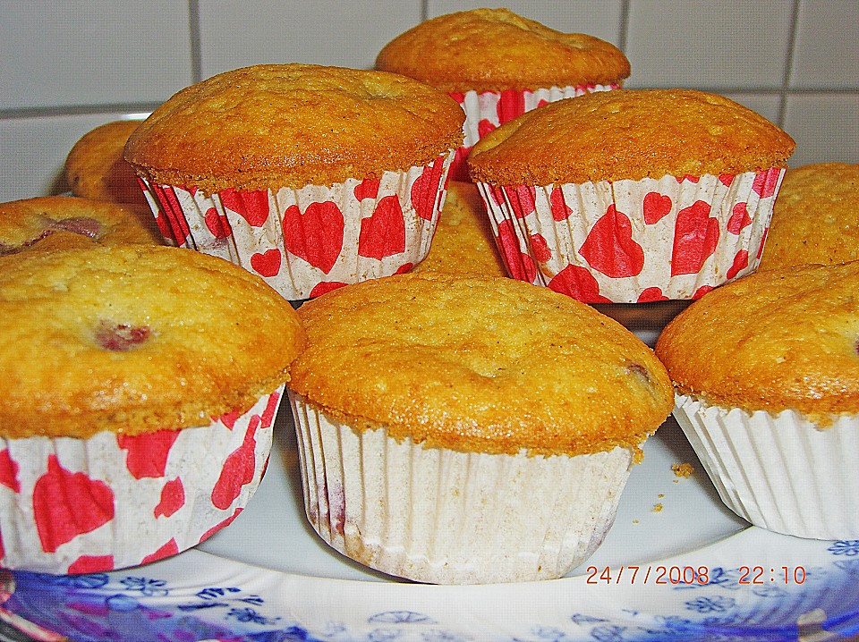 Saftige Kirschmuffins von Perle | Chefkoch.de