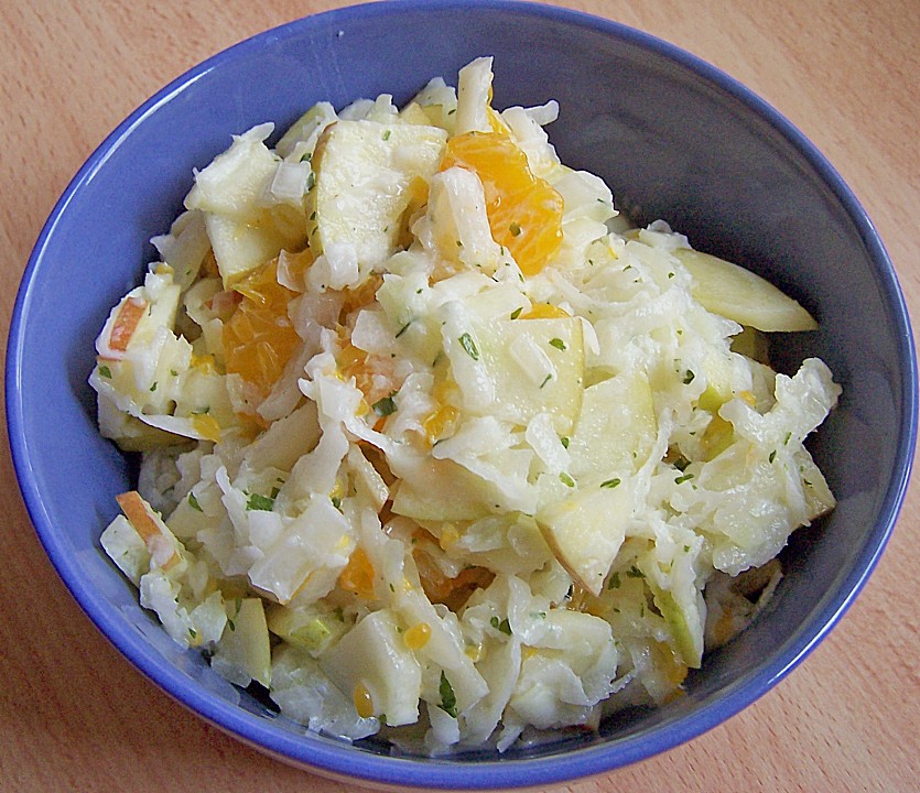 Kohlrabisalat mit Mandarinen von Aurora | Chefkoch.de