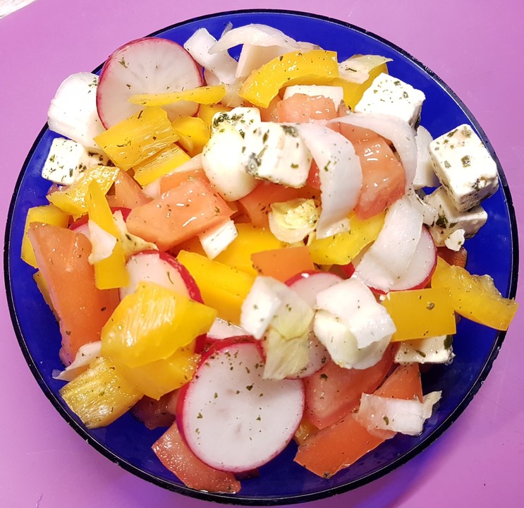 Gemischter Salat mit Käse - Ein beliebtes Rezept | Chefkoch.de