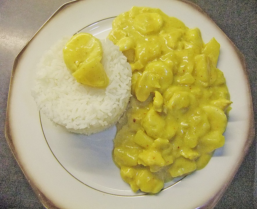 Bananen - Puten - Curry von Pebbles | Chefkoch.de