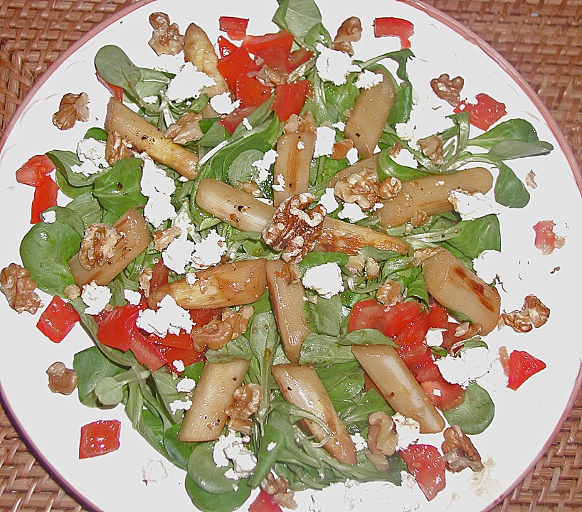 Salatvariation mit gebratenem Spargel von haianne | Chefkoch.de