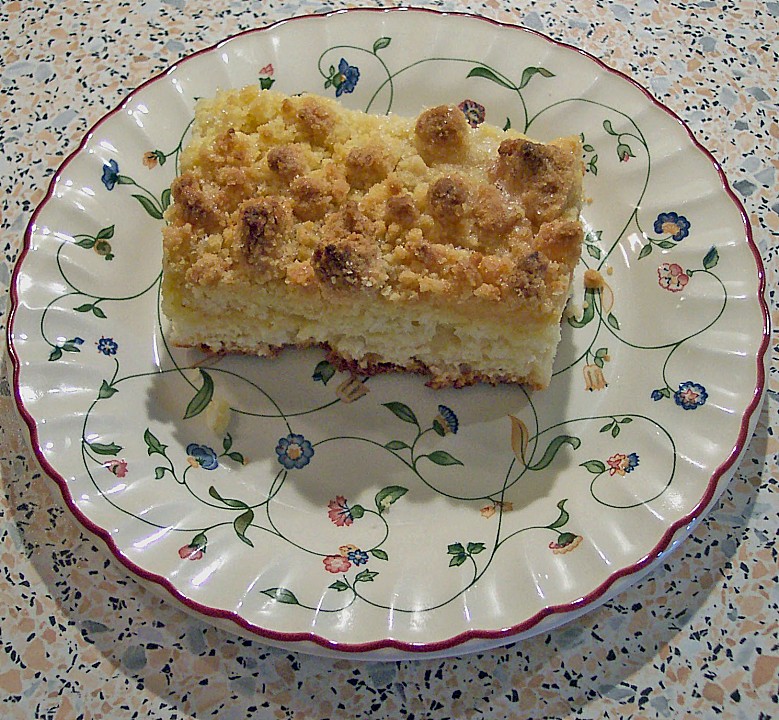 Butter - Hefe - Streuselkuchen mit Sahne von Angy2706 | Chefkoch.de