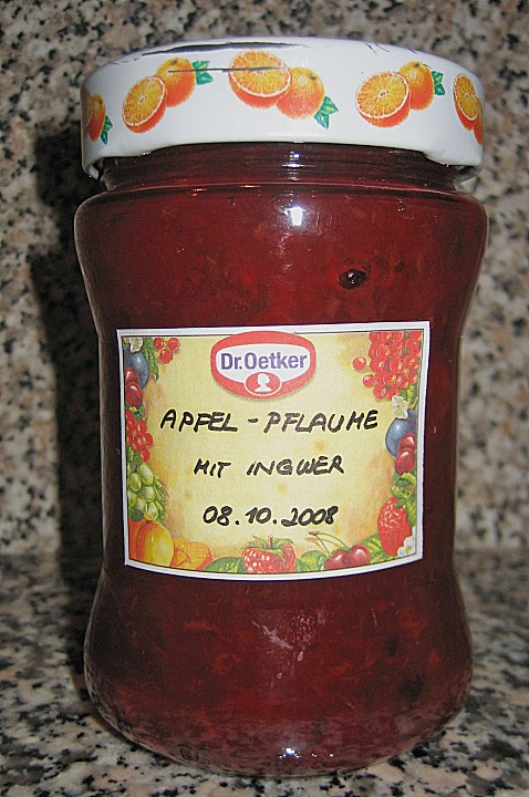 Apfel - Pflaumen - Marmelade von irina | Chefkoch.de