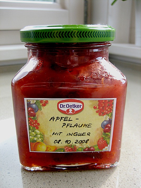 Apfel - Pflaumen - Marmelade von irina | Chefkoch.de