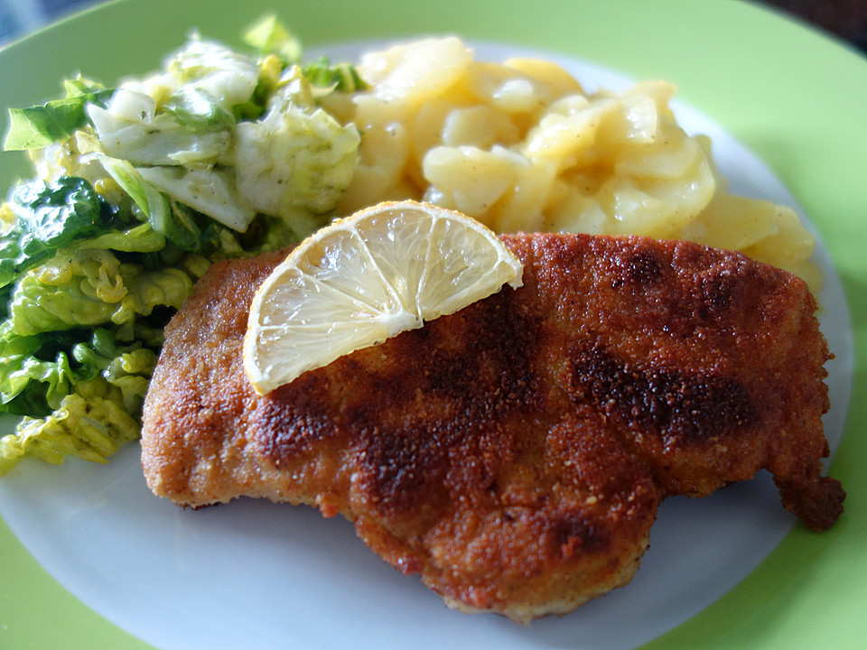 Wie Viel Kalorien Hat Ein Paniertes Schnitzel Paniertes Schnitzel - Ein sehr leckeres Rezept | Chefkoch.de
