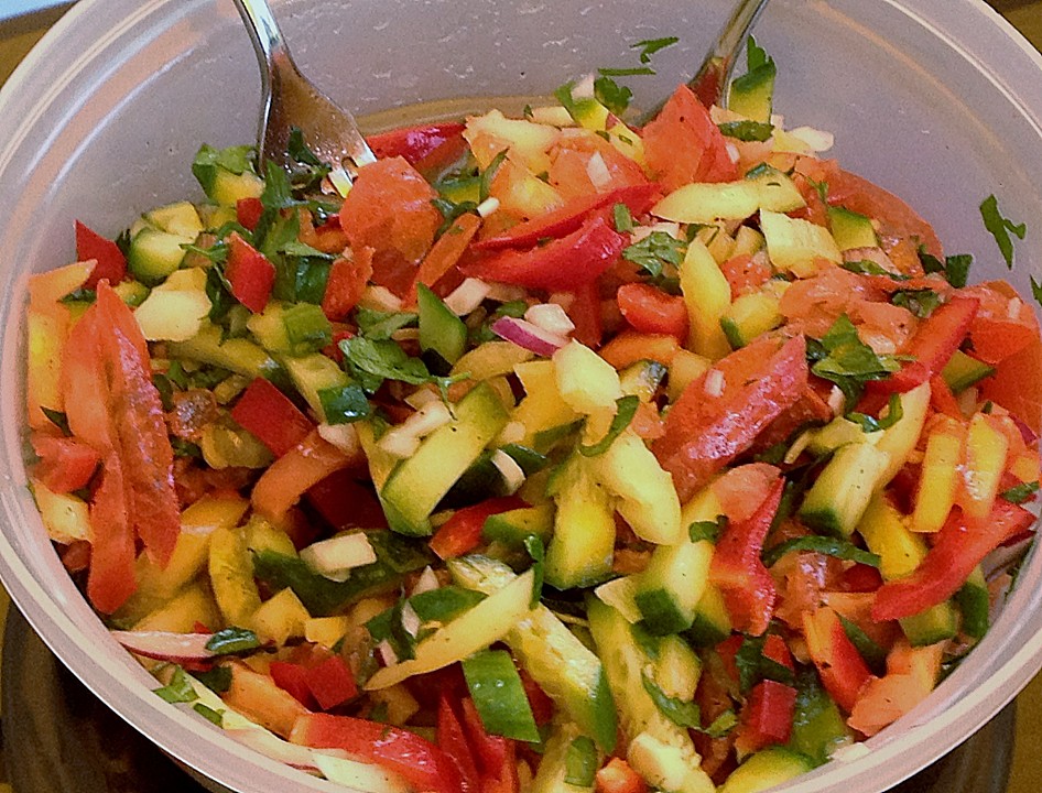 Türkischer Tomatensalat von woodlousy | Chefkoch.de