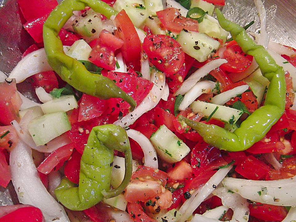 Türkischer Tomatensalat von woodlousy | Chefkoch.de
