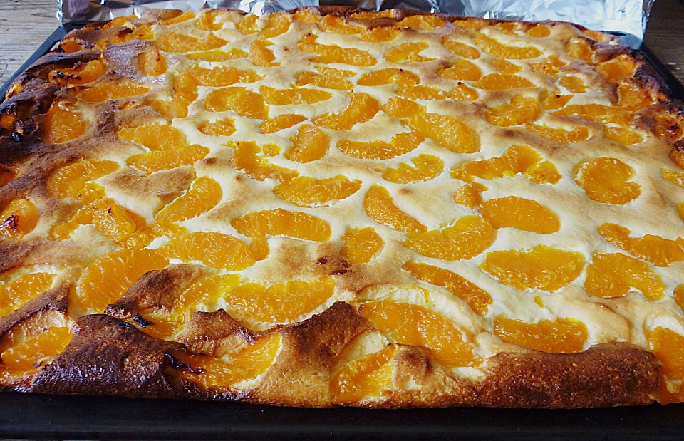 Quark - Mandarinen - Kuchen von frankensmutje | Chefkoch.de