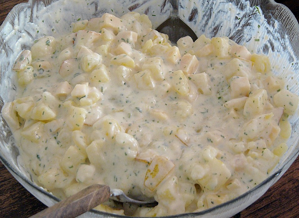 Kartoffelsalat mit Birnen und Käse von alina1st | Chefkoch.de