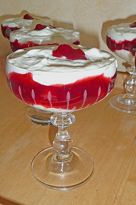 Vanillepudding mit Quark und Obst | Chefkoch.de