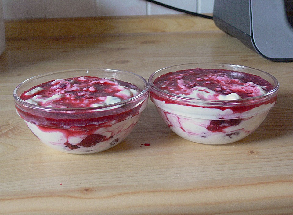 Vanillepudding mit Quark und Obst | Chefkoch.de