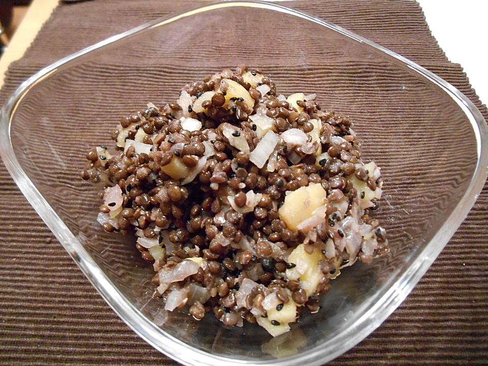 Linsensalat mit Schwarzkümmel von tippptoppp | Chefkoch.de