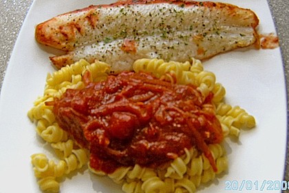 Tomaten - Balsamico Fisch aus dem Ofen 14