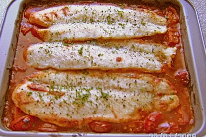 Tomaten - Balsamico Fisch aus dem Ofen 15