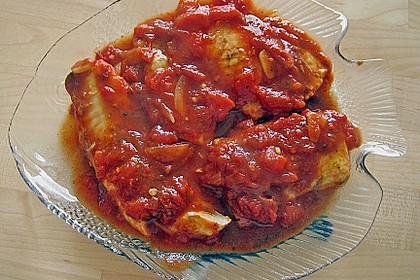 Tomaten - Balsamico Fisch aus dem Ofen 10