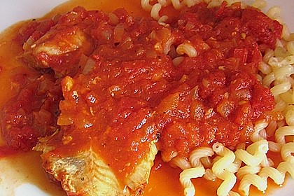 Tomaten - Balsamico Fisch aus dem Ofen 9