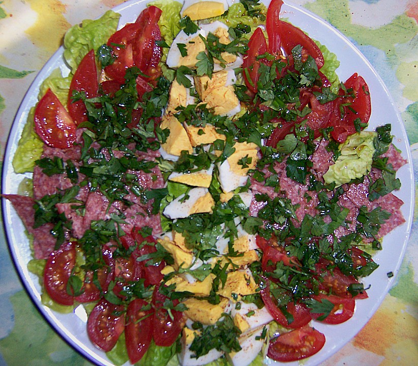 Italienische Salatplatte von Amazonia | Chefkoch.de