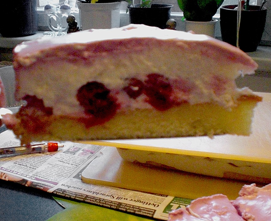 Marmorierte Kirsch - Joghurt - Torte von Jeanny01 | Chefkoch.de