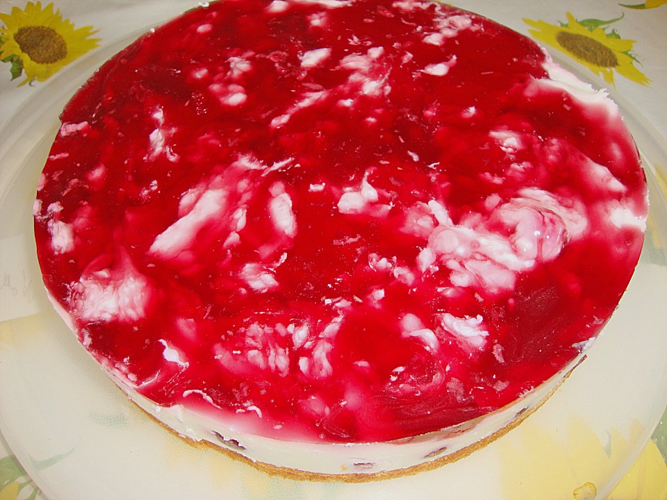 Marmorierte Kirsch - Joghurt - Torte von Jeanny01 | Chefkoch.de