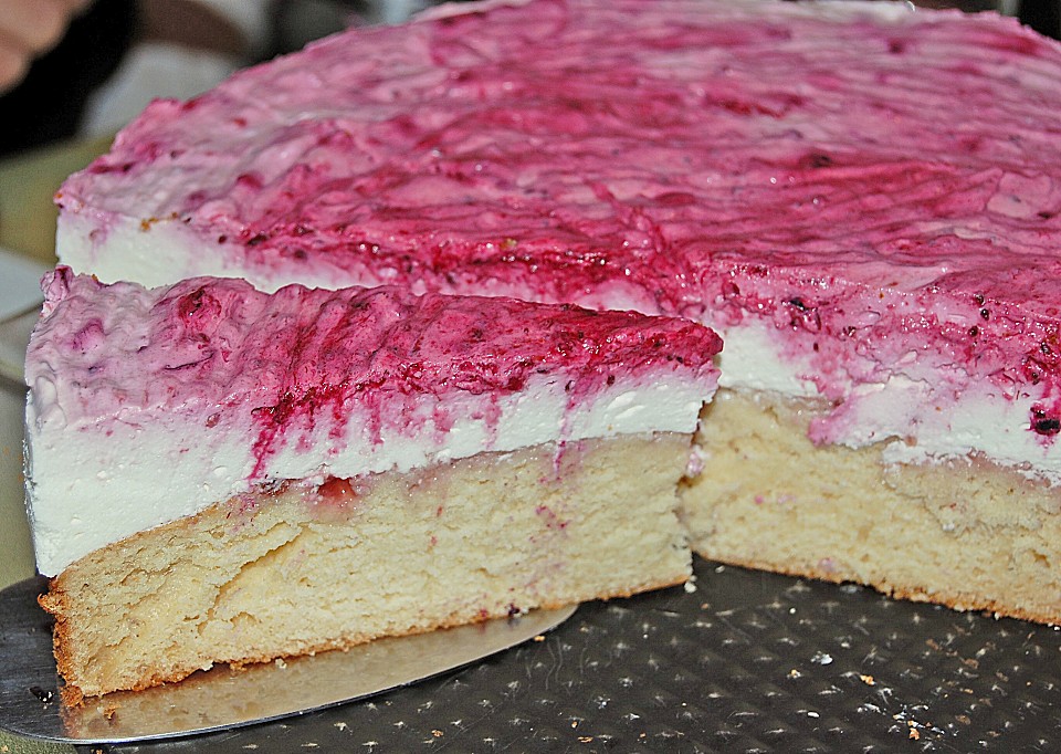 Marmorierte Kirsch - Joghurt - Torte von Jeanny01 | Chefkoch.de