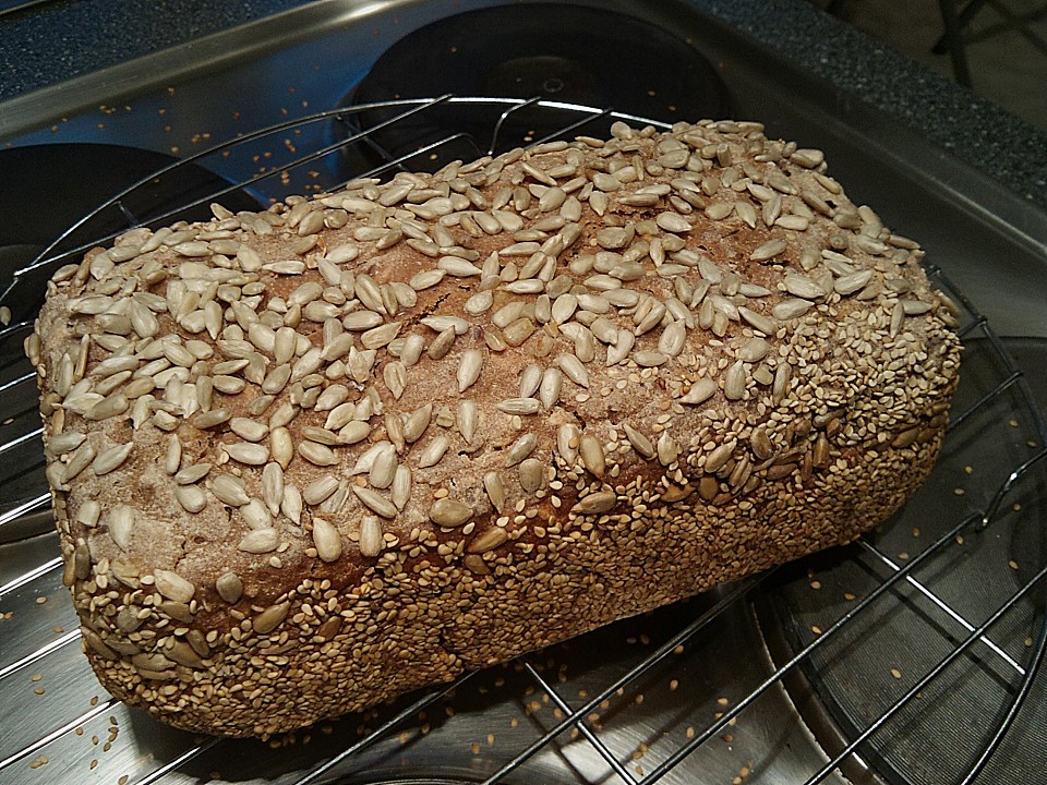 Mein Roggensauerteigbrot mit Sesamkruste von Xapor | Chefkoch.de