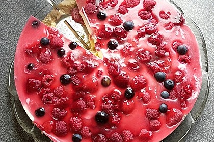Philadelphia - Torte mit Himbeeren 3