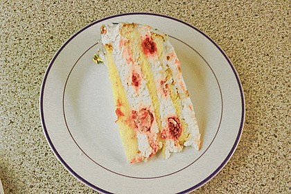 Philadelphia - Torte mit Himbeeren 9