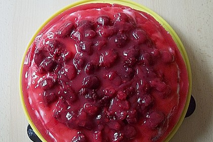 Philadelphia - Torte mit Himbeeren 5