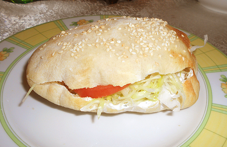 Pita - Brot mit Sesam von Talmida | Chefkoch.de