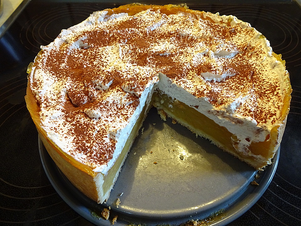 Rezept Apfelkuchen Mit Pudding Und Schmand : Kuchen --- Blätterteig ...