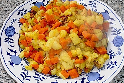 Karotten - Kartoffel - Pfanne 6