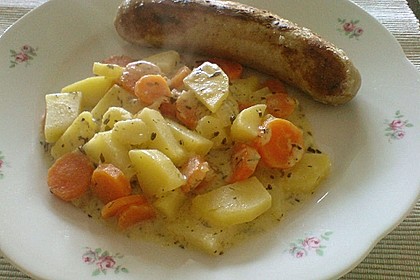 Karotten - Kartoffel - Pfanne 2