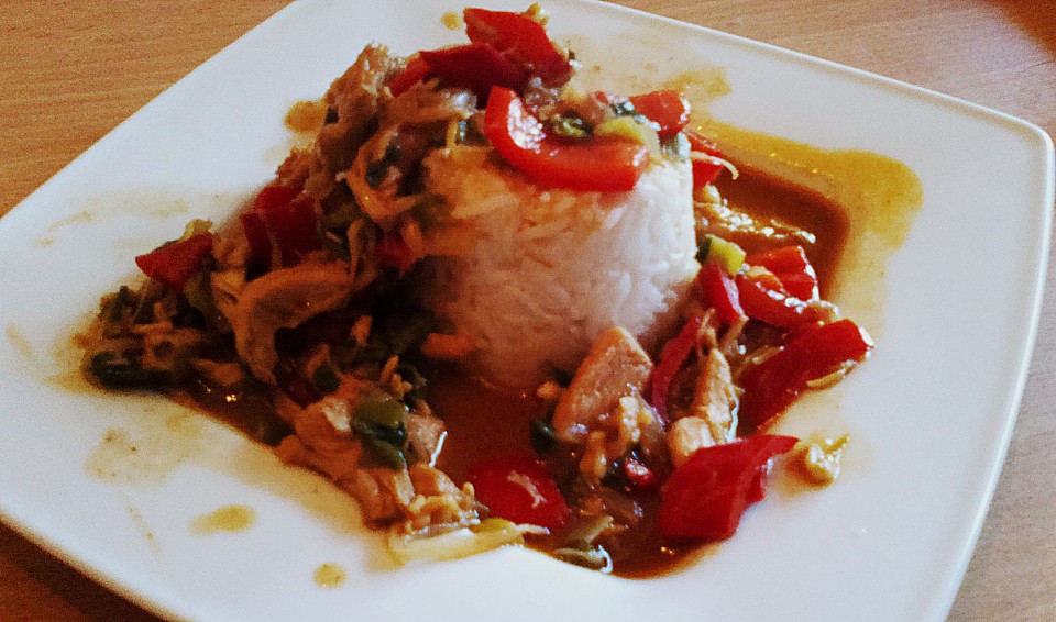 Asiatische Gemüsepfanne mit Reis von Andreas1972 | Chefkoch.de