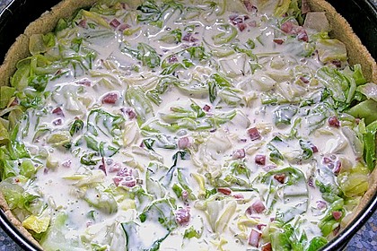 Spitzkohl - Quiche 3