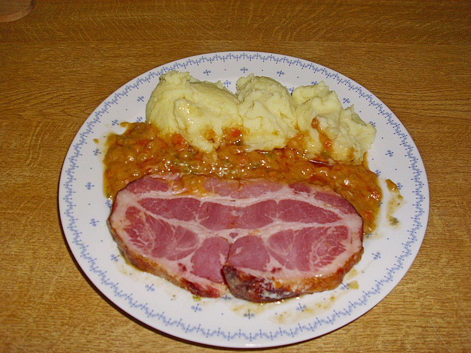 Sauerkraut mit Kartoffelpüree und Kasseler von äüöp | Chefkoch.de