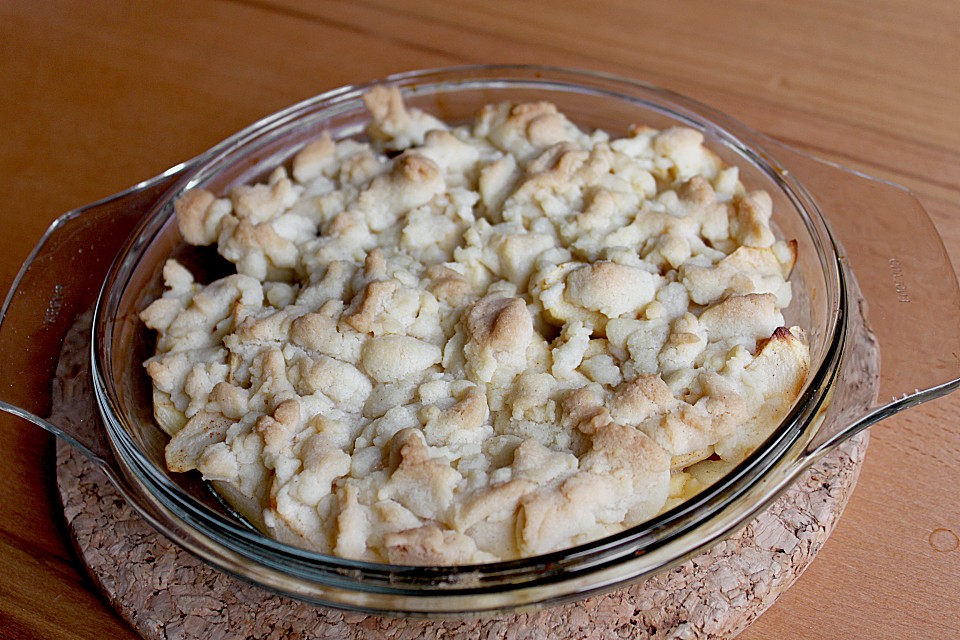 Apfel Crumble mit Vanilleeis von emeyer5 | Chefkoch.de