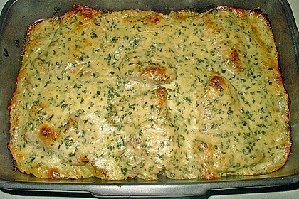 Bratkartoffelauflauf mit Schnitzel 15
