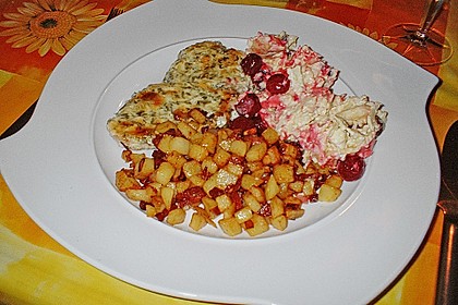 Bratkartoffelauflauf mit Schnitzel 20