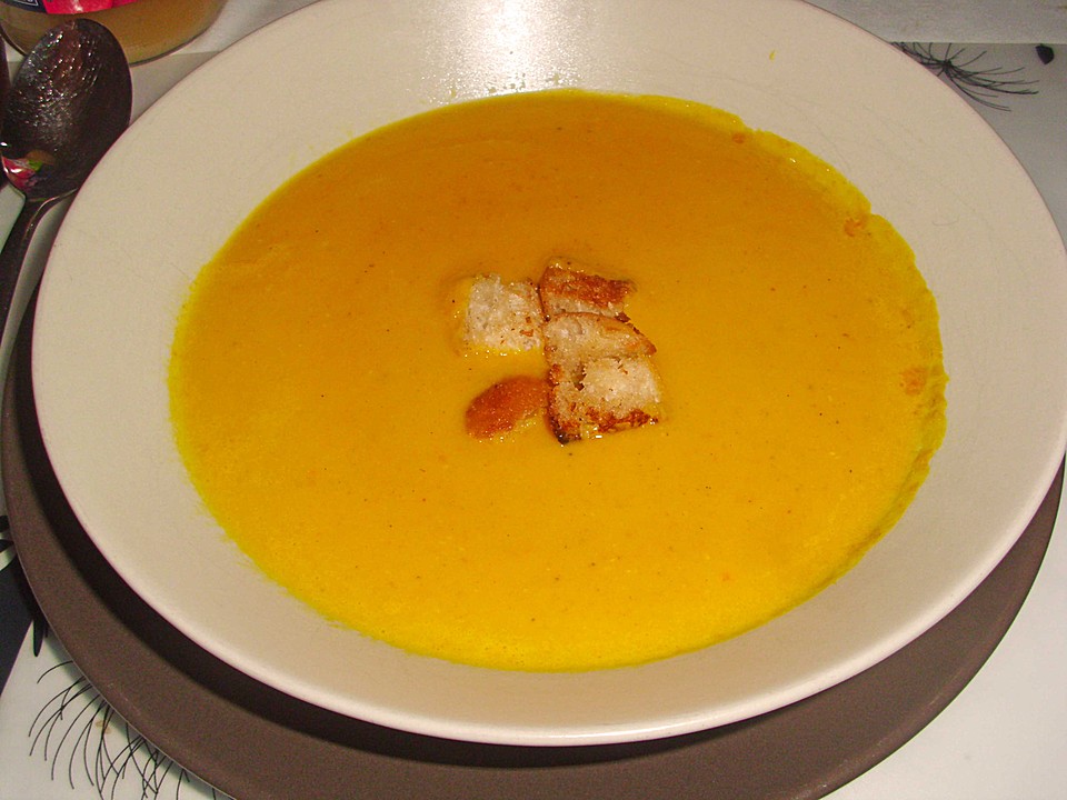 Möhren - Orangen - Suppe von bloody_squirrel | Chefkoch.de