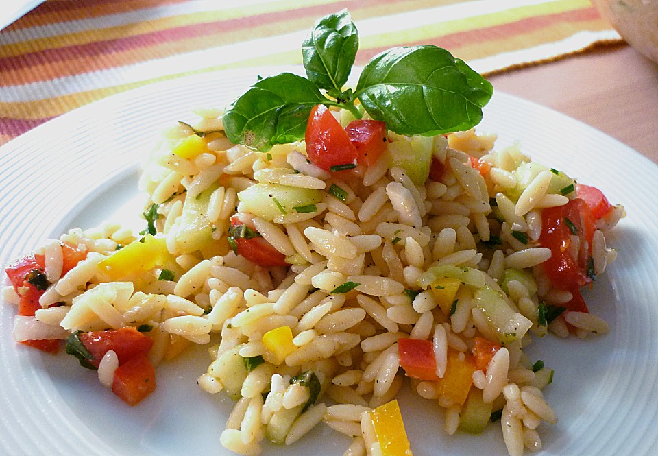 Kritharaki Salat Salatkrönung Kritharaki Salat Salatkrönung