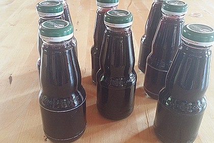 Holunderbeeren - Sirup 1
