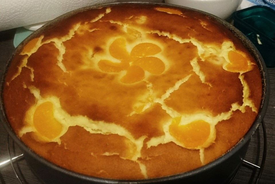 Saftiger Käsekuchen mit Mandarinen von knolly83 | Chefkoch.de