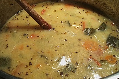 Gemüsesuppe mit Quinoa 3