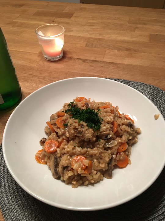 Risotto mit Möhren und Pilzen von jule1978 | Chefkoch.de